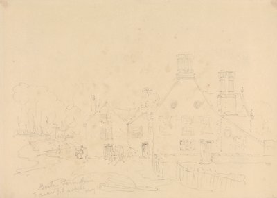Casa colonica di Barton, East Cowes, Isola di Wight, maggio 1833 da Capt. Thomas Hastings