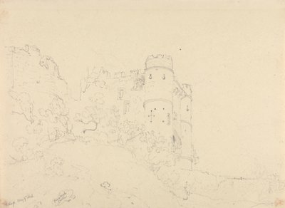Castello di Carisbrooke, 9 maggio 1826 da Capt. Thomas Hastings