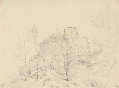Castello di Carisbrooke, 9 maggio 1826 da Capt. Thomas Hastings
