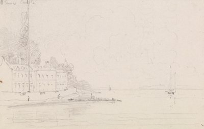 Castello di Cowes, Isola di Wight da Capt. Thomas Hastings