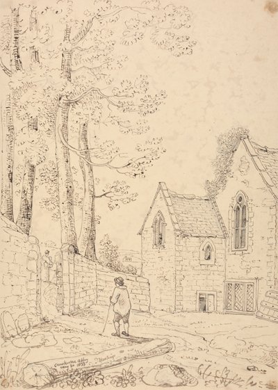 Abbazia di Crewkerne, 24 maggio 1833 da Capt. Thomas Hastings