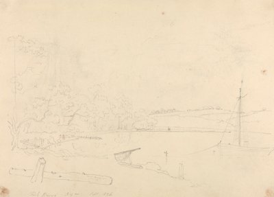 Fish House, Isola di Wight, settembre 1826 da Capt. Thomas Hastings