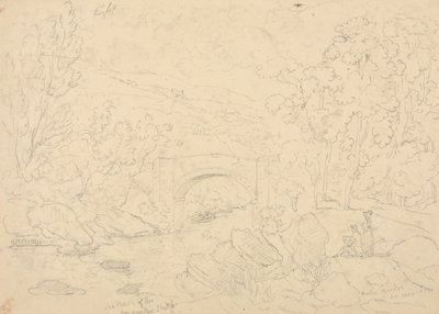 Ponte di Holne, 30 Maggio 1833 da Capt. Thomas Hastings