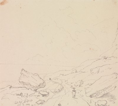 Frana, Isola di Wight, 13 Agosto 1829 da Capt. Thomas Hastings