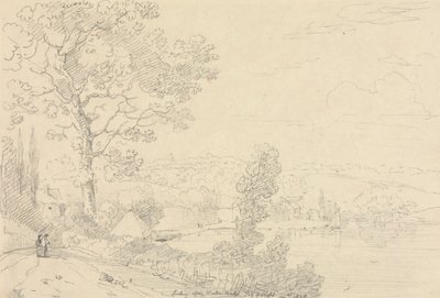 Guardando il ponte di Wootton, Isola di Wight, agosto 1828 da Capt. Thomas Hastings