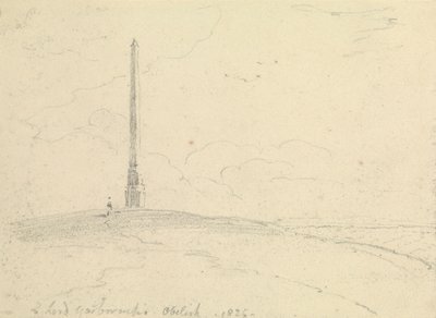 Obelisco di Lord Yarborough da Capt. Thomas Hastings