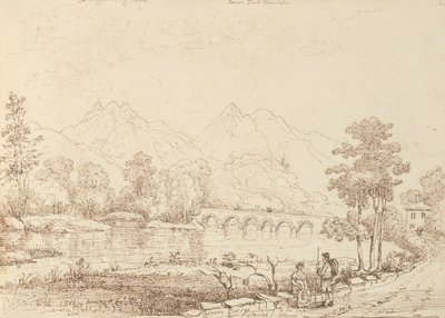 Ponte di Lown che conduce al Gap di Dunloh da Capt. Thomas Hastings