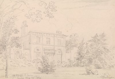 Millfield, East Cowes, domenica 27 maggio 1832 da Capt. Thomas Hastings
