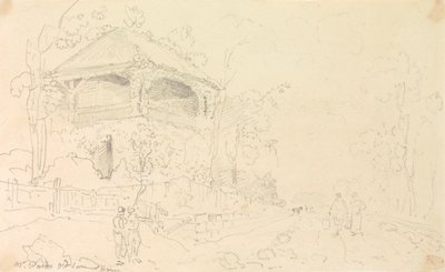 La vecchia casa estiva del signor Ward, Isola di Wight da Capt. Thomas Hastings