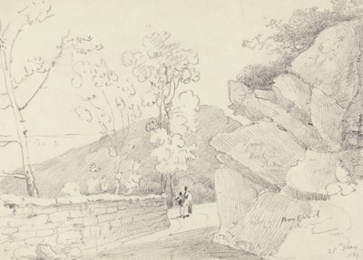 Vicino a Bonchurch, Isola di Wight, 28 Maggio 1829 da Capt. Thomas Hastings