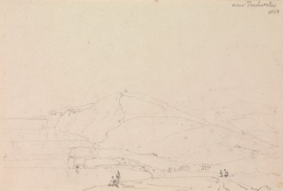 Vicino a Freshwater, Isola di Wight da Capt. Thomas Hastings