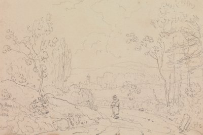 Vicino a Newport, Isola di Wight, Febbraio 1826 da Capt. Thomas Hastings