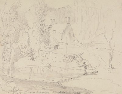 Vicino a Saint Lawrence, Isola di Wight, dicembre 1826 da Capt. Thomas Hastings