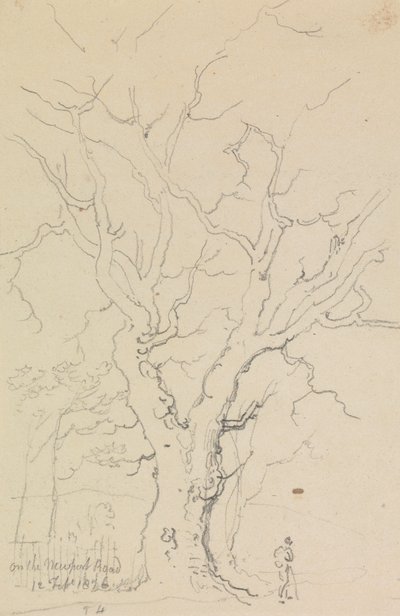 Sulla strada di Newport, 12 febbraio 1826 da Capt. Thomas Hastings
