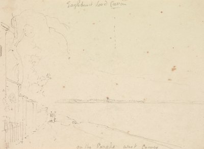 Sulla parata, West Cowes, Isola di Wight da Capt. Thomas Hastings