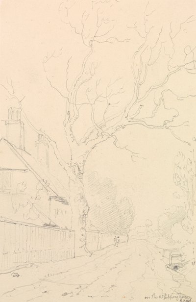 Sulla strada di Whippingham, Isola di Wight da Capt. Thomas Hastings