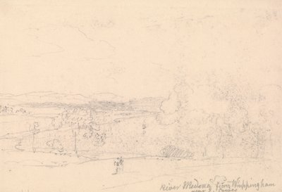 Fiume Medina da Whippingham vicino a East Cowes da Capt. Thomas Hastings
