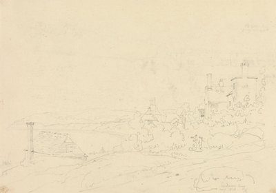 Baia di Sandown, Isola di Wight, agosto 1828 da Capt. Thomas Hastings