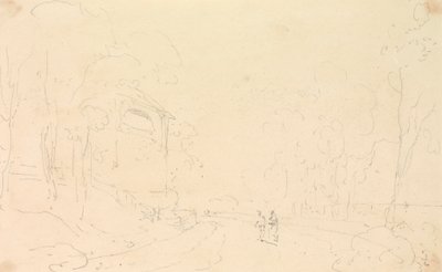 Schizzo della casa estiva del signor Ward, Isola di Wight da Capt. Thomas Hastings