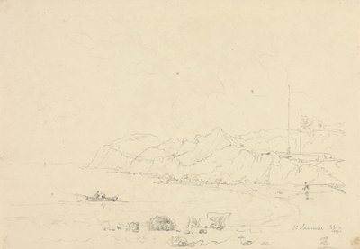 San Lorenzo, Isola di Wight, 19 Settembre 1827 da Capt. Thomas Hastings