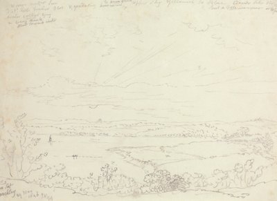 Tramonto, Beachley, 29 maggio 1846 da Capt. Thomas Hastings