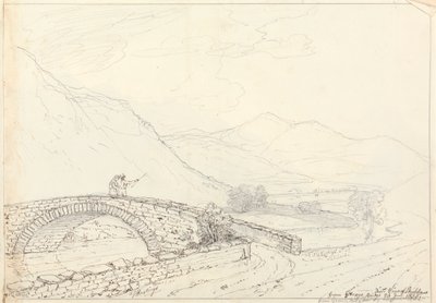 La pietra di Bowder, Jaws of Borrowdale, sabato 27 giugno 1835 da Capt. Thomas Hastings