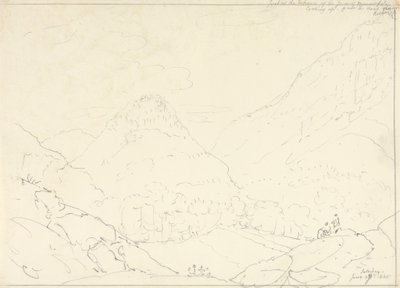 Le Fauci di Borrowdale, Sabato 27 Giugno 1835 da Capt. Thomas Hastings