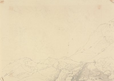 La Frana su Niton, 13 Agosto 1829 da Capt. Thomas Hastings