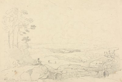 Dentro le mura del castello di Carisbrooke, Isola di Wight, giugno 1829 da Capt. Thomas Hastings