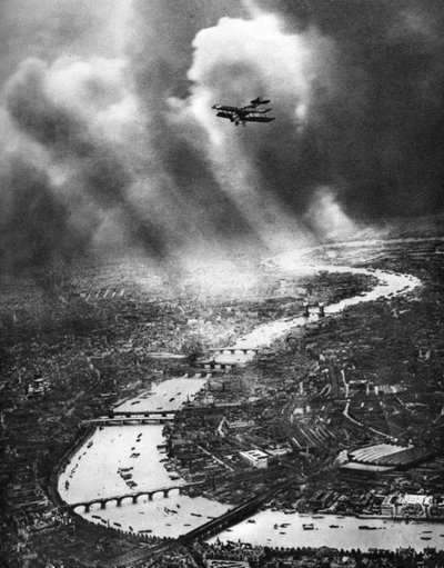 Veduta di Londra, 1926-1927 da Captain Alfred G. Buckham