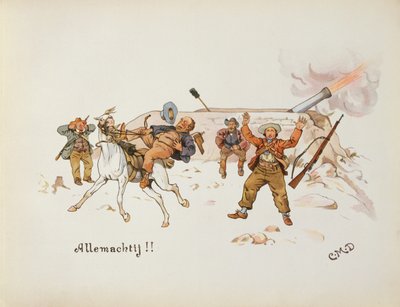 Allemachtij, da The Leaguer of Ladysmith, 1900 da Captain Clive Dixon