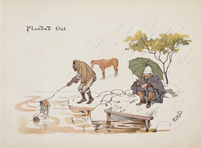 Allagati, da The Leaguer of Ladysmith, 1900 da Captain Clive Dixon