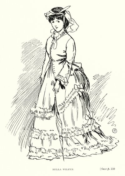 Personaggio di Dickens: Bella Wilfer da Captain Edward Henry Handley Read
