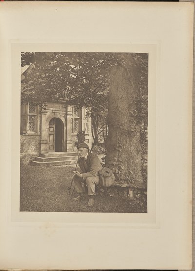 La casa da pesca di Walton e Cotton (La porta) da Captain George Bankart