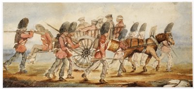I feriti trasportati dal campo di Inkermann da Captain Hedley Vicars
