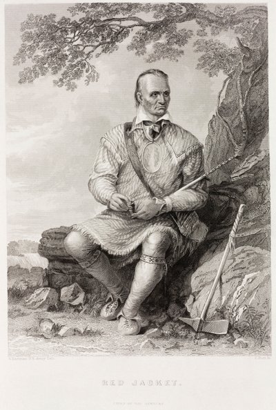 Giacca Rossa, capo Seneca da Captain Seth (after) Eastman