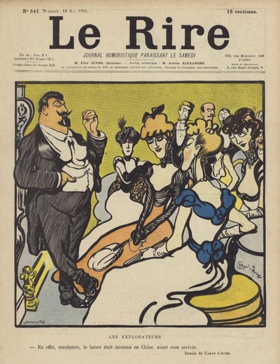 Illustrazione per Le Rire da Caran d Ache