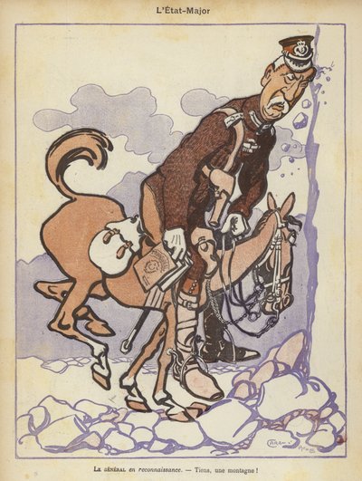 Illustrazione per Le Rire da Caran d Ache