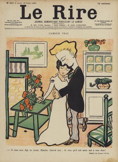 Illustrazione per Le Rire da Caran d Ache
