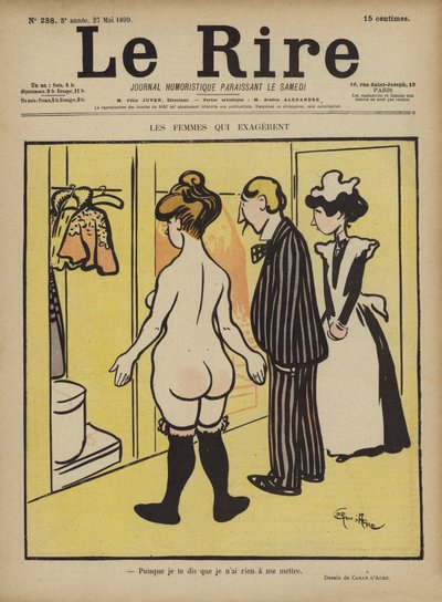 Illustrazione per Le Rire da Caran d Ache