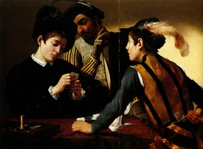 I bari da Michelangelo Merisi Caravaggio