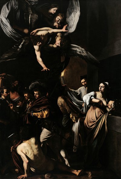 Le sette opere di misericordia da Caravaggio