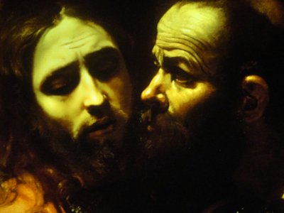 La presa di Cristo da Caravaggio
