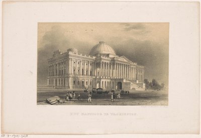 Campidoglio a Washington da Carel Christiaan Antony Last