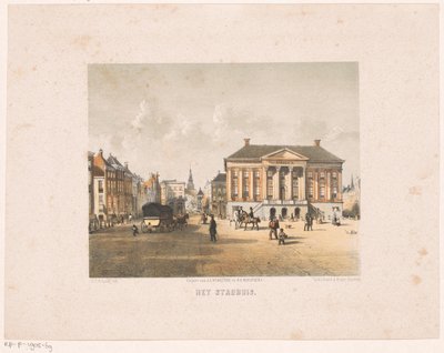 Municipio di Groningen da Carel Christiaan Antony Last