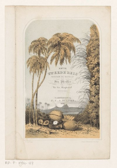 Paesaggio tropicale da Carel Christiaan Antony Last