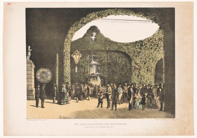 Sala a Frascati ad Amsterdam 1855 da Carel Christiaan Antony Last