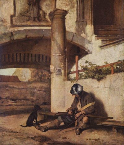 Olandese: La guardia del cancello da Carel Fabritius