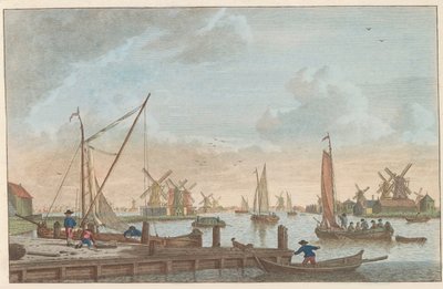 La Zaan presso Wormerveer, ca. 1790 da Carel Frederik Bendorp (I)
