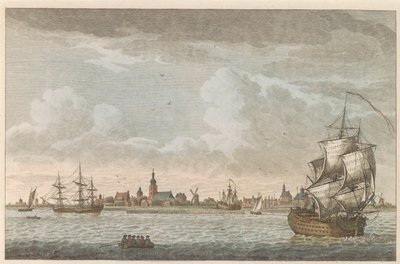 Vista su Hoorn, ca. 1790 da Carel Frederik Bendorp (I)